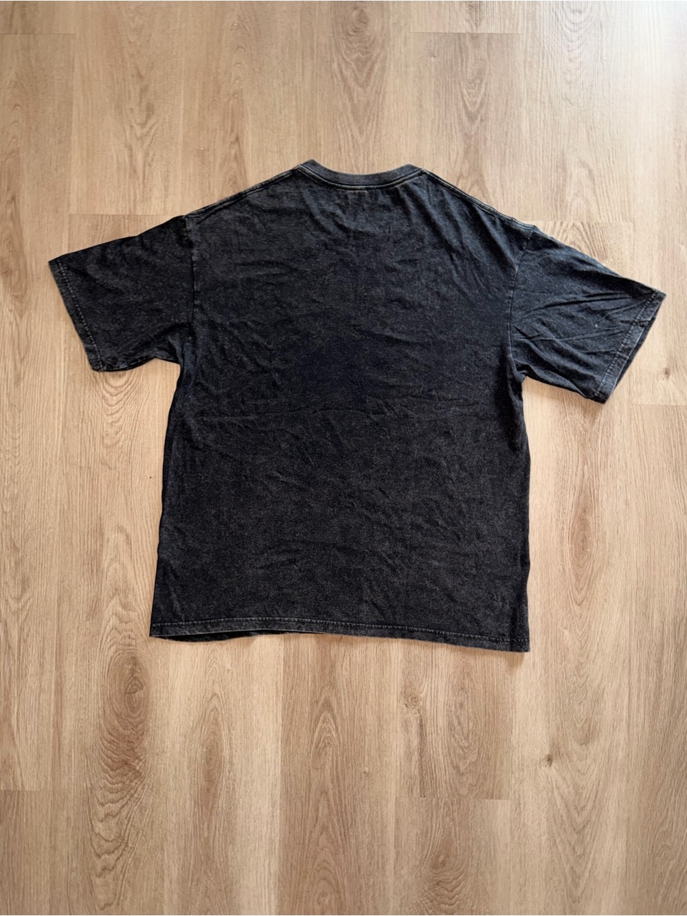 Medusa Graphic Acid Wash Tee | Black Vintage Streetwear T-Shirt - Picture 5 of 7